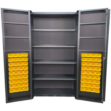 Valley Craft Bin & Shelf Cabinet, Deep Door - 48